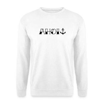 Ahoy Anchor - Unisex Sweatshirt - white - Front