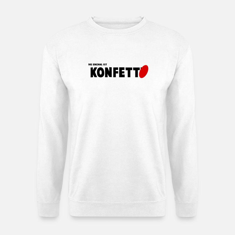 Konfetto - Unisex Pullover - Weiß