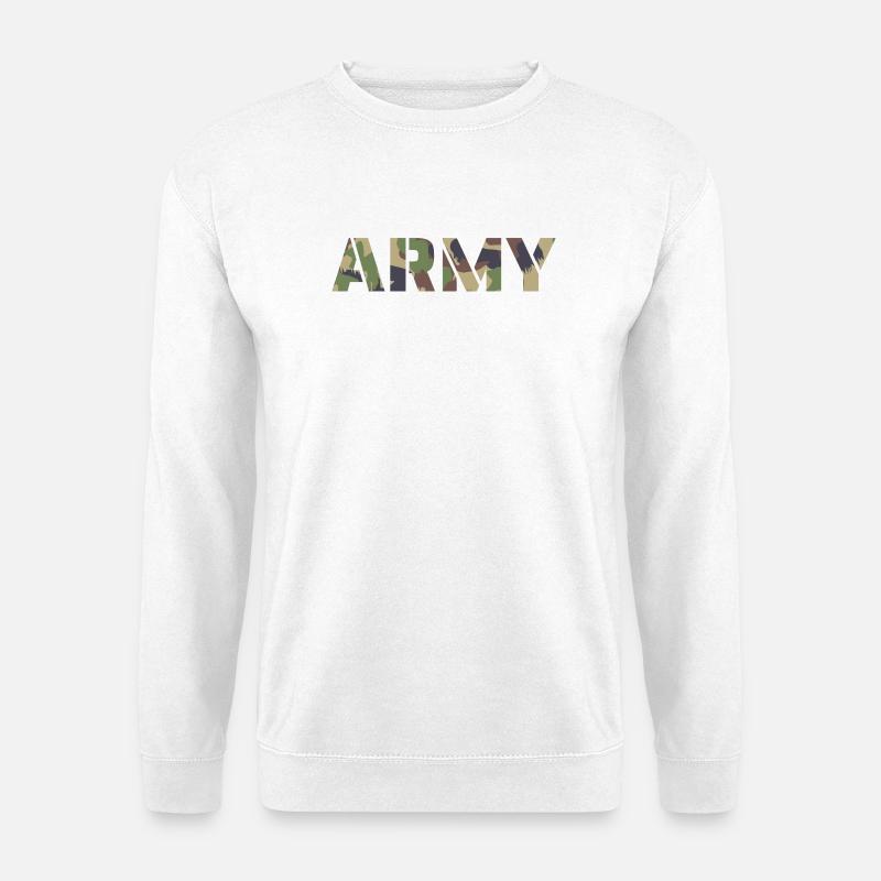 ARMY Swiss TAZ90 - Unisex Pullover - Weiß
