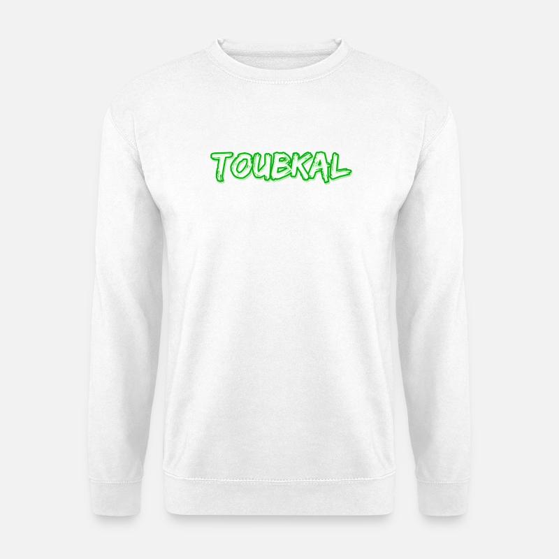 Toubkal als Trekking - Unisex Pullover - Weiß