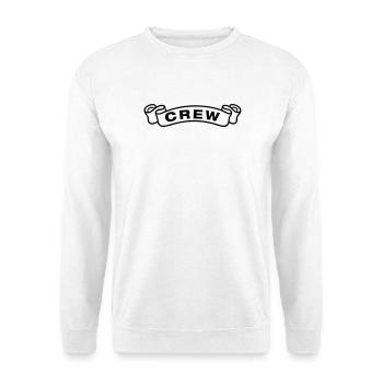 Crew Banderole - Unisex Sweatshirt - white - Front