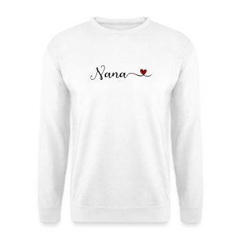 Mémé - Sweat-shirt Unisexe - blanc - Devant