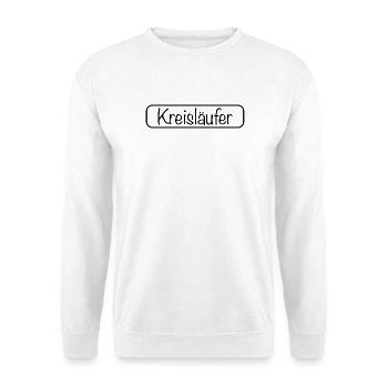 Kreisläufer Schriftzug (Schwarz) - Unisex Pullover - Weiß - Vorne