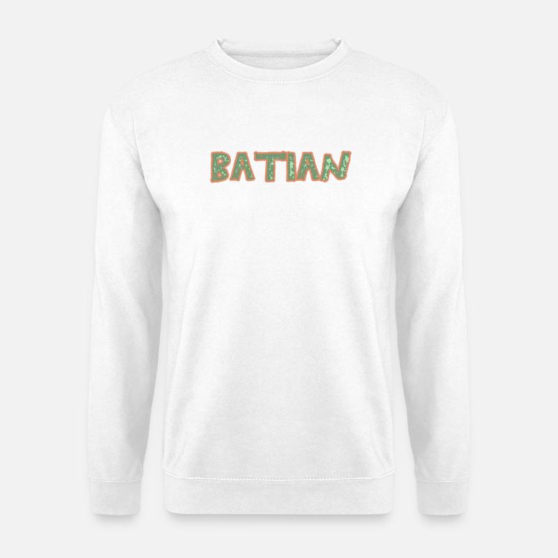 Batian als Trekking - Unisex Pullover - Weiß