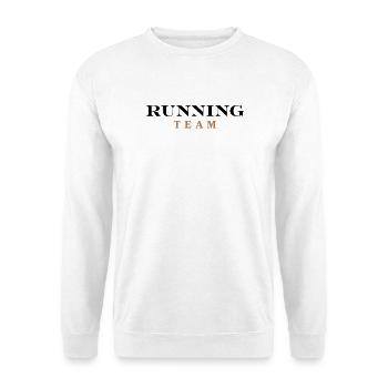 Running Team - Unisex Sweatshirt - white - Front