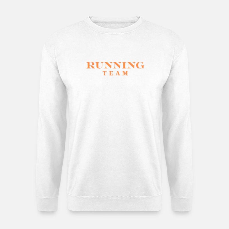Équipe de course - Sweat-shirt Unisexe - blanc