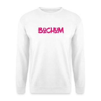Bochum - Ruhrpott - Ruhr - Pott - Zeche - Kumpel - Unisex Pullover - Weiß - Vorne