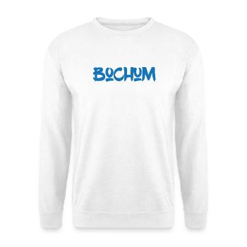 Bochum - Ruhrpott - Ruhr - Pott - Zeche - Kumpel - Unisex Pullover - Weiß - Vorne