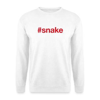 SNAKE Chinese New Year Zodiac - Unisex Pullover - Weiß - Vorne