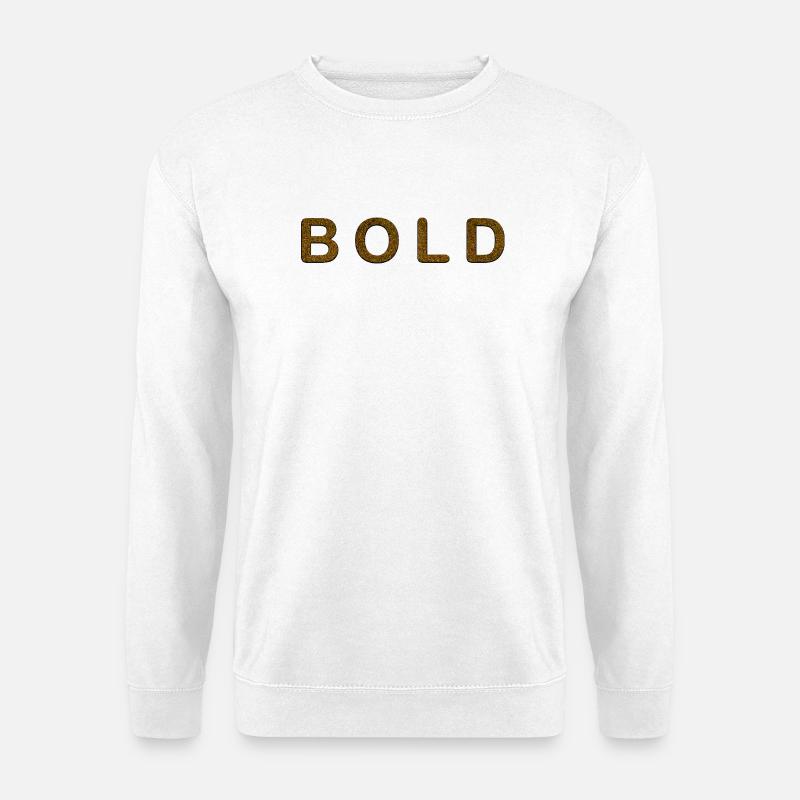 Künstlerisches abstraktes Gemälde mit Textur - Unisex Pullover - Weiß