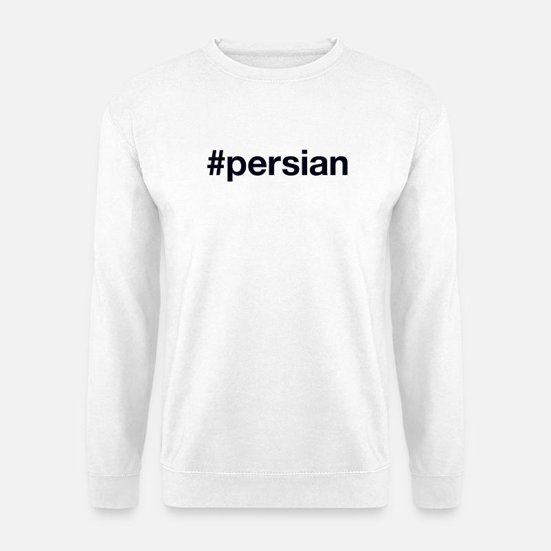 Persian Hashtag - Unisex Pullover - Weiß