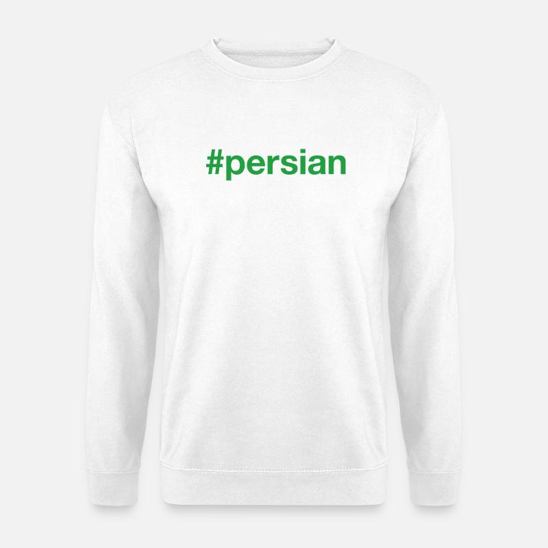 Persian Hashtag - Unisex Pullover - Weiß