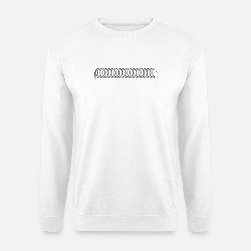 NACHWORT H - Unisex Pullover - Weiß