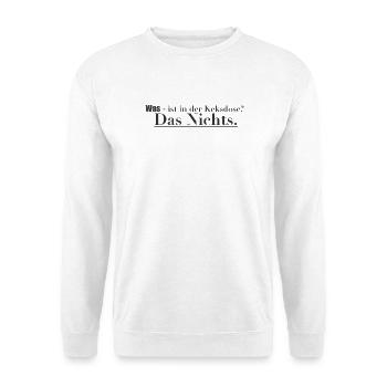Das Nichts in der Keksdose - Unisex Pullover - Weiß - Vorne