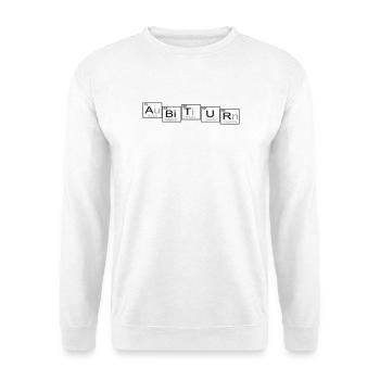 Abitur - Unisex Pullover - Weiß - Vorne