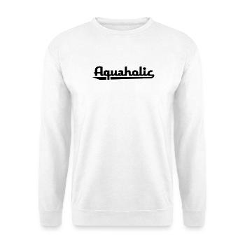 2541614 15910338 aquaholic - Unisex Sweatshirt - white - Front