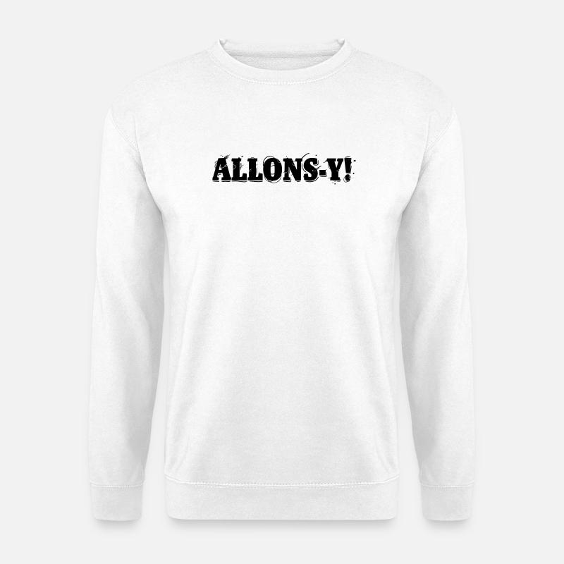 Allons-y! - Unisex Sweatshirt - white