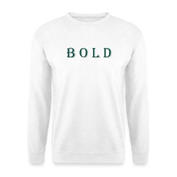 Dignified abstract art design - Unisex Sweatshirt - white - Front