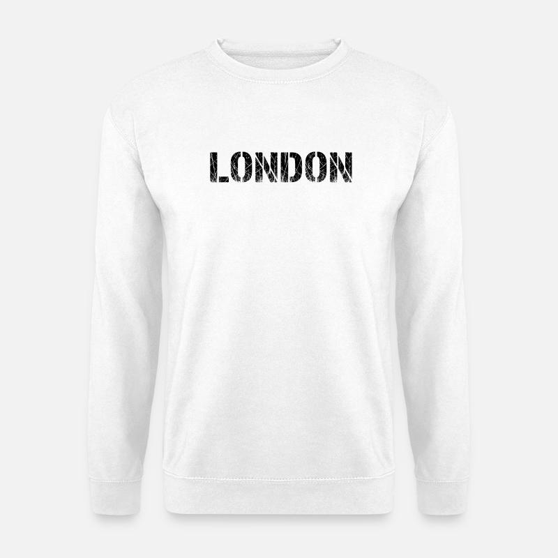 London - Unisex Pullover - Weiß