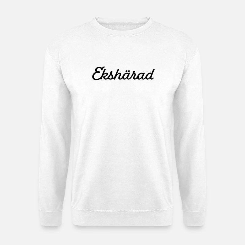 Ekshärad black - Unisex Sweatshirt - white