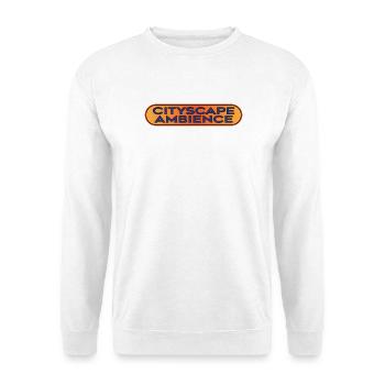 Stadtbild Ambiente Chillout Vibes Stadtstraßen - Unisex Pullover - Weiß - Vorne