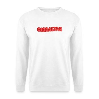 Geschenk für Gibraltar - Unisex Pullover - Weiß - Vorne