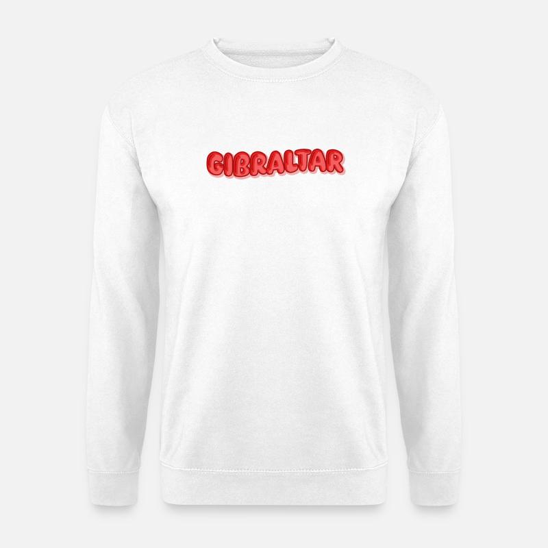 Geschenk für Gibraltar - Unisex Pullover - Weiß