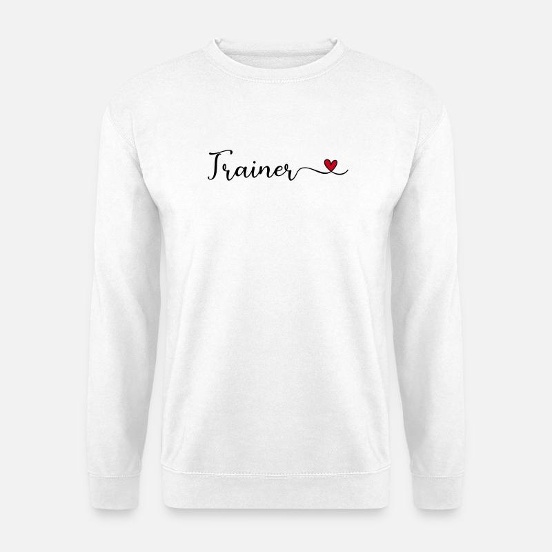 Trainer - Unisex Pullover - Weiß