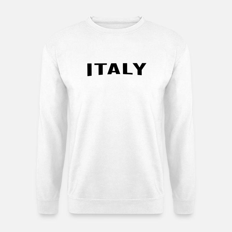 Italy - Unisex Pullover - Weiß