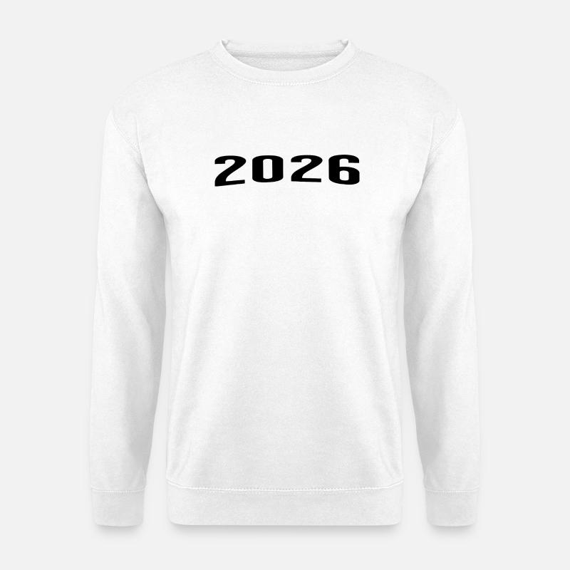 2026 - Sweat-shirt Unisexe - blanc