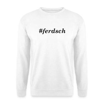 Sachsenliebe #ferdsch - Unisex Pullover - Weiß - Vorne