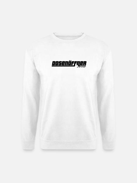 Dosenöffner Was denn? Ich hab `ne Katze. - Unisex Pullover - Weiß