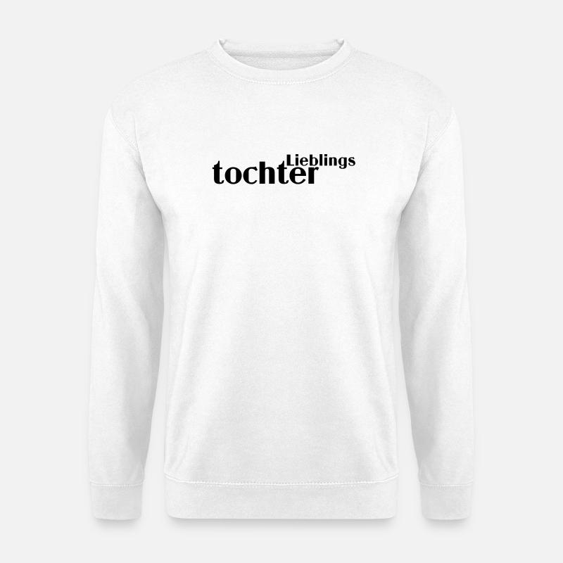Lieblingstochter - Unisex Pullover - Weiß