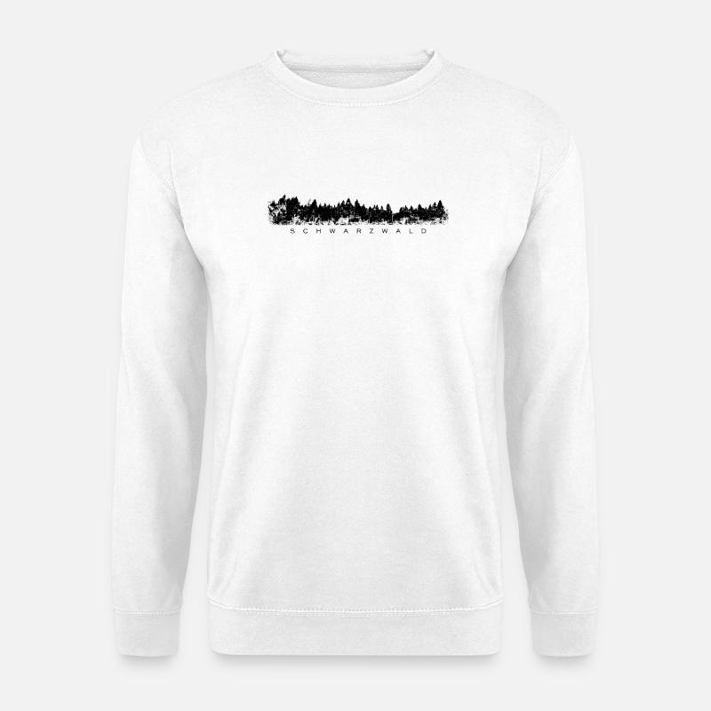 Schwarzwald Panorama - Unisex Pullover - Weiß