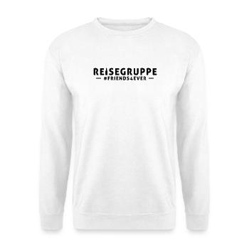 Reisegruppe - Friends4ever - Unisex Pullover - Weiß - Vorne