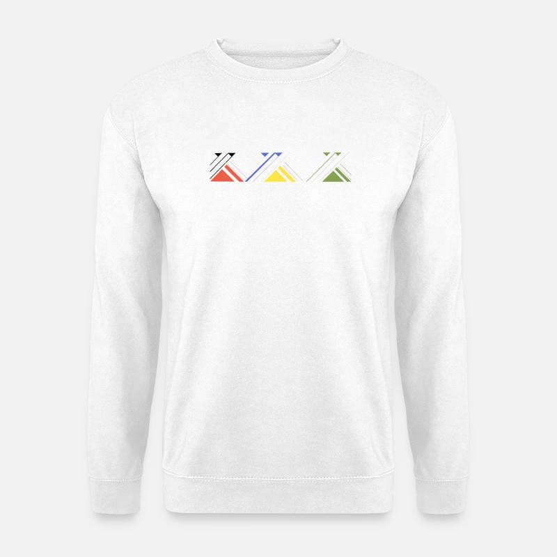 Triad of Emerging Forms - Unisex Sweatshirt - white