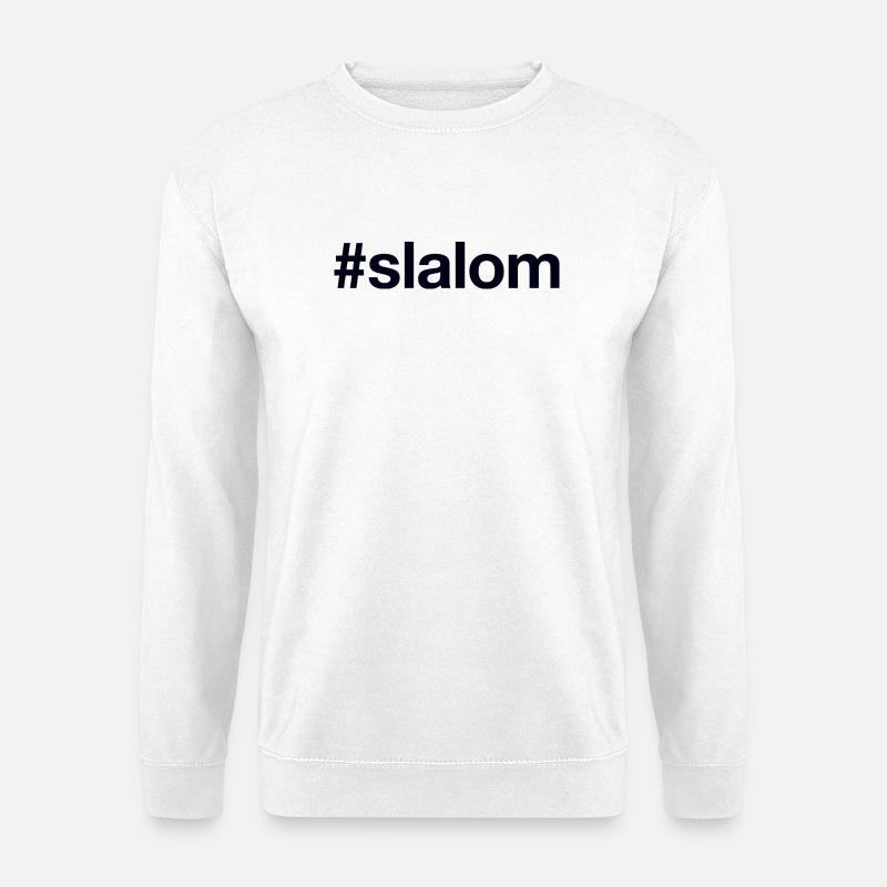 SLALOM Hashtag - Unisex Pullover - Weiß