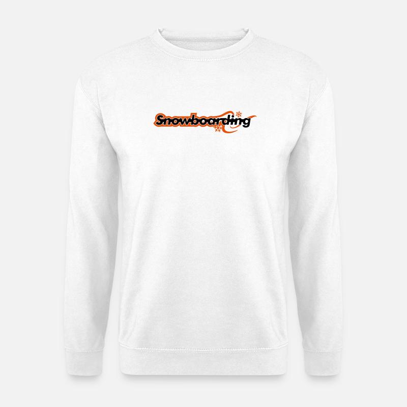 Snowboarding - Unisex Pullover - Weiß