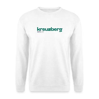 Berlin Kreuzberg - Simple, beautiful design - Unisex Sweatshirt - white - Front