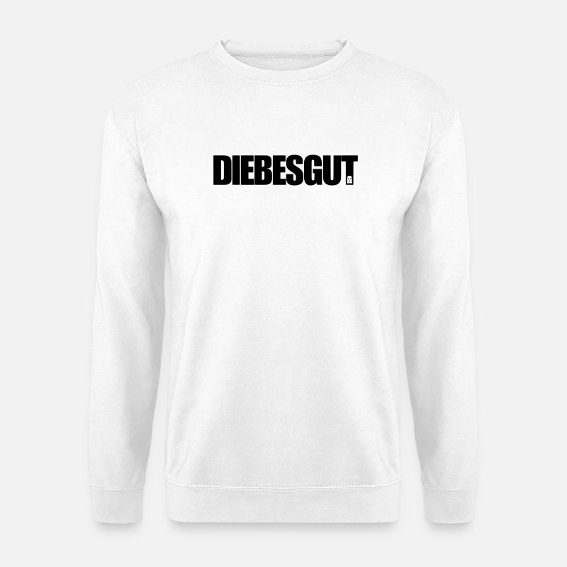 DIEBESGUT - Unisex Pullover - Weiß