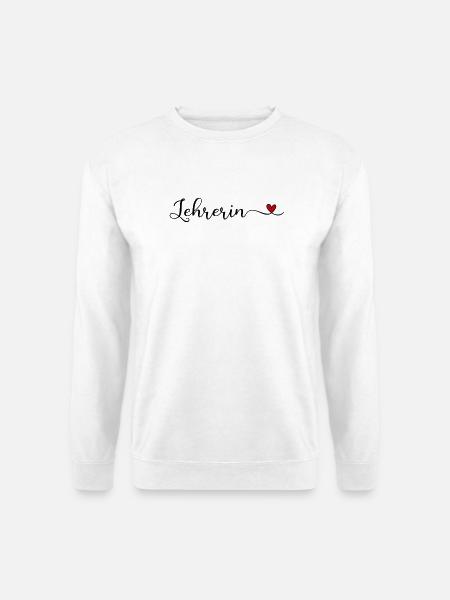 Lehrerin - Unisex Pullover - Weiß