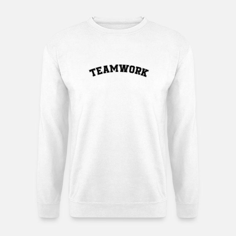 teamwork - Unisex Sweatshirt - white