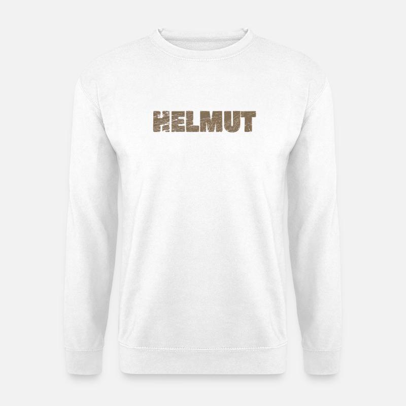 Geschenk für Helmut - Unisex Pullover - Weiß