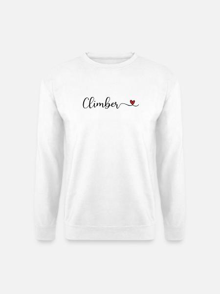 Bergsteiger - Unisex Pullover - Weiß