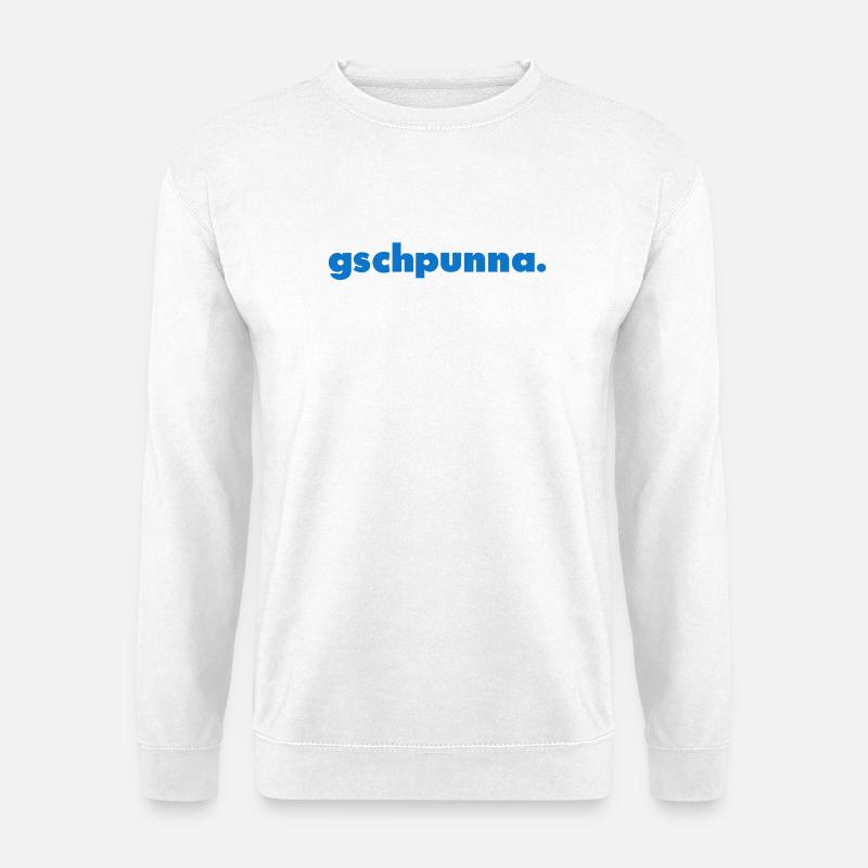 gschpunna. - Unisex Pullover - Weiß