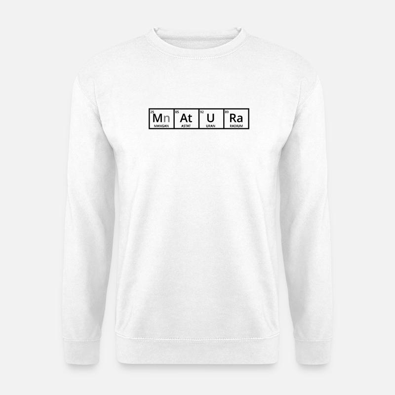 Matura - Periodensystem - Unisex Pullover - Weiß