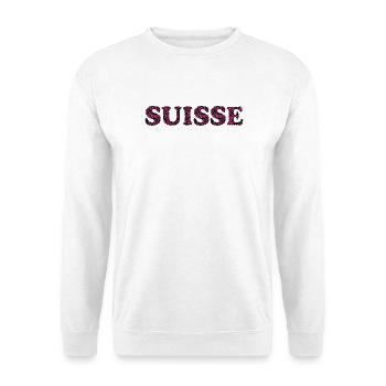 SWITZERLAND. COUNTRY - Unisex Sweatshirt - white - Front