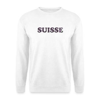 SWITZERLAND - Unisex Sweatshirt - white - Front