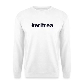 ERITREA Hashtag - Unisex Pullover - Weiß - Vorne