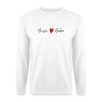 Bussi Baba - Unisex Pullover - Weiß - Vorne